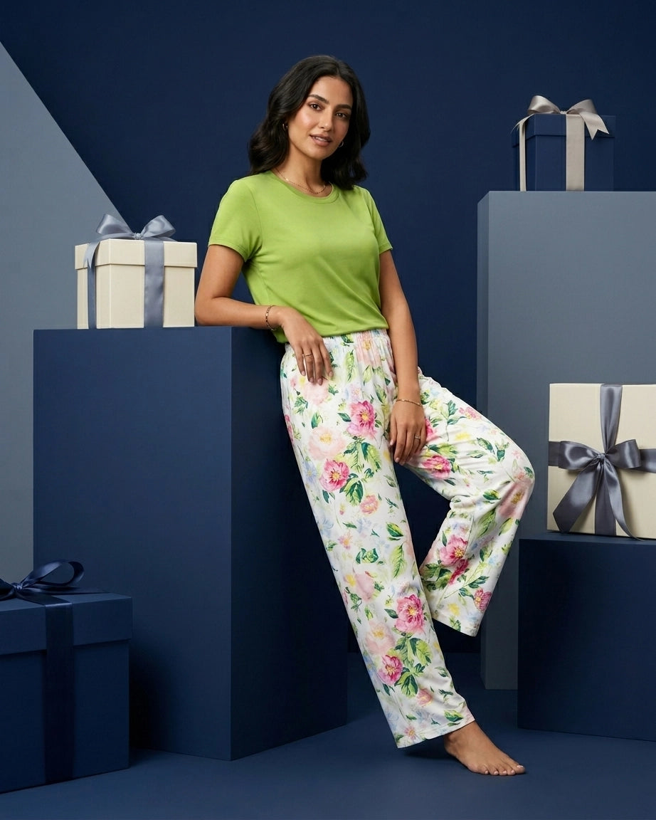 SL Green flourish pajama