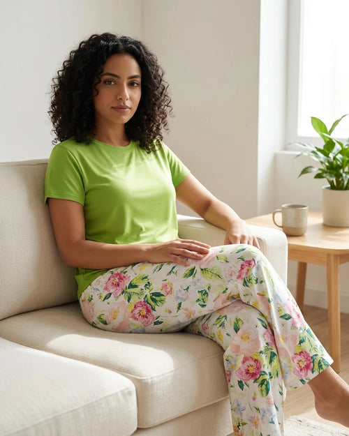 SL Green flourish pajama
