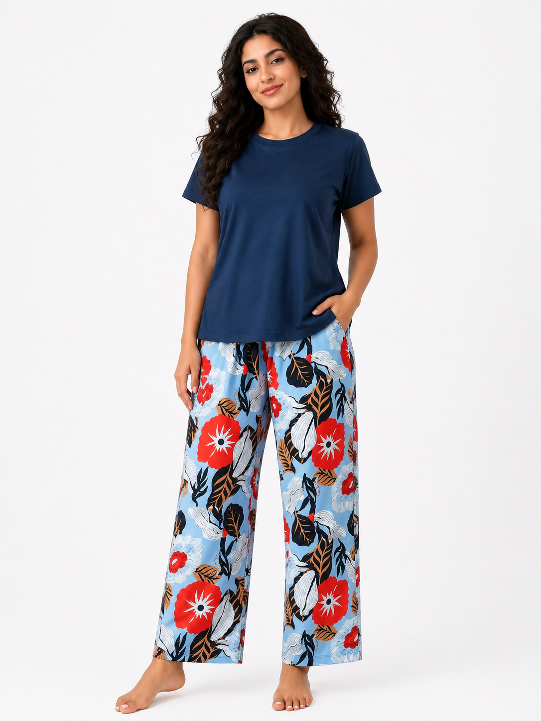 SL Flourish Blue Pajama