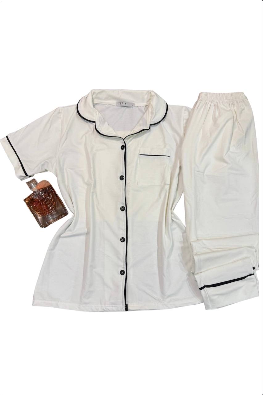 Classic Pajama - White