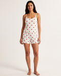 SL Short Pajama - Red Hearts