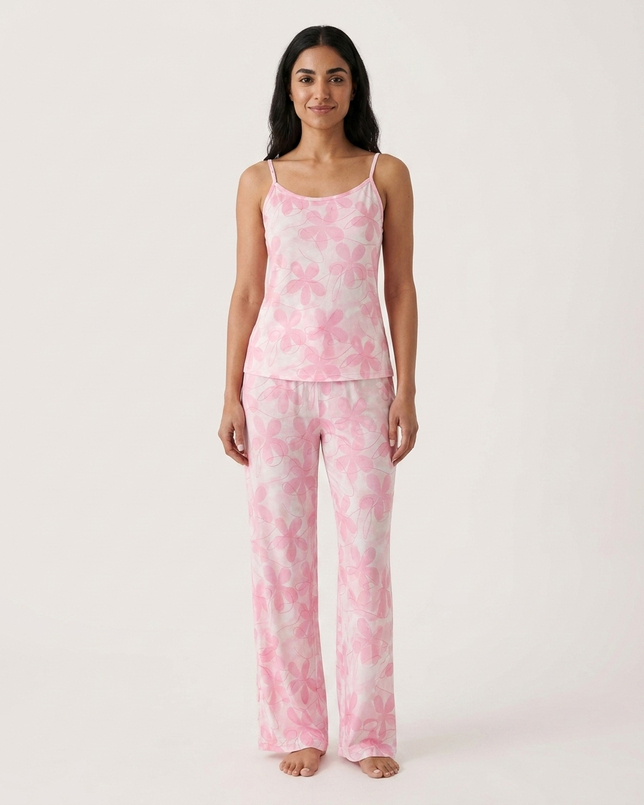 SL Pant/Cut Pajama - Light Pink